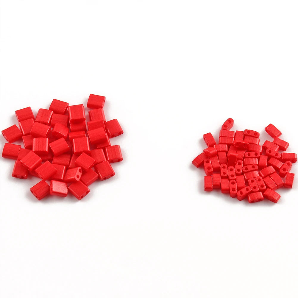 Two Hole Glass Seed Beads 5mm – DIY Jewelry Making 5g Pack