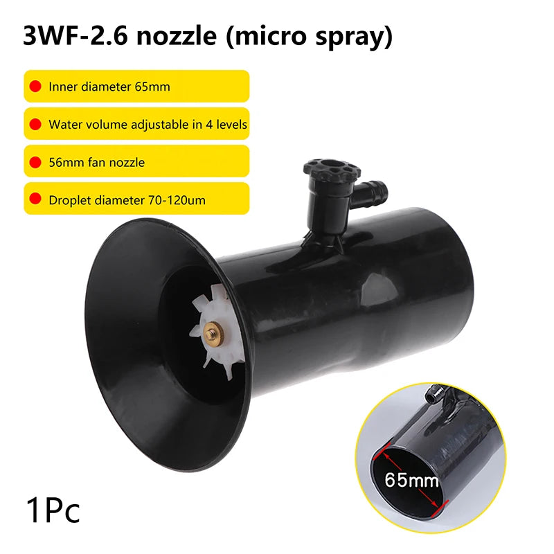 Diffuser Fan Nozzle 60/65/70mm – Backpack Fogger Sprayer Head