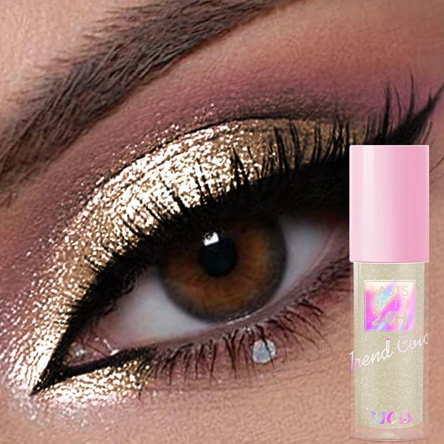 MCD Metallic Liquid Eyeshadow – Waterproof Glitter Eye Shadow