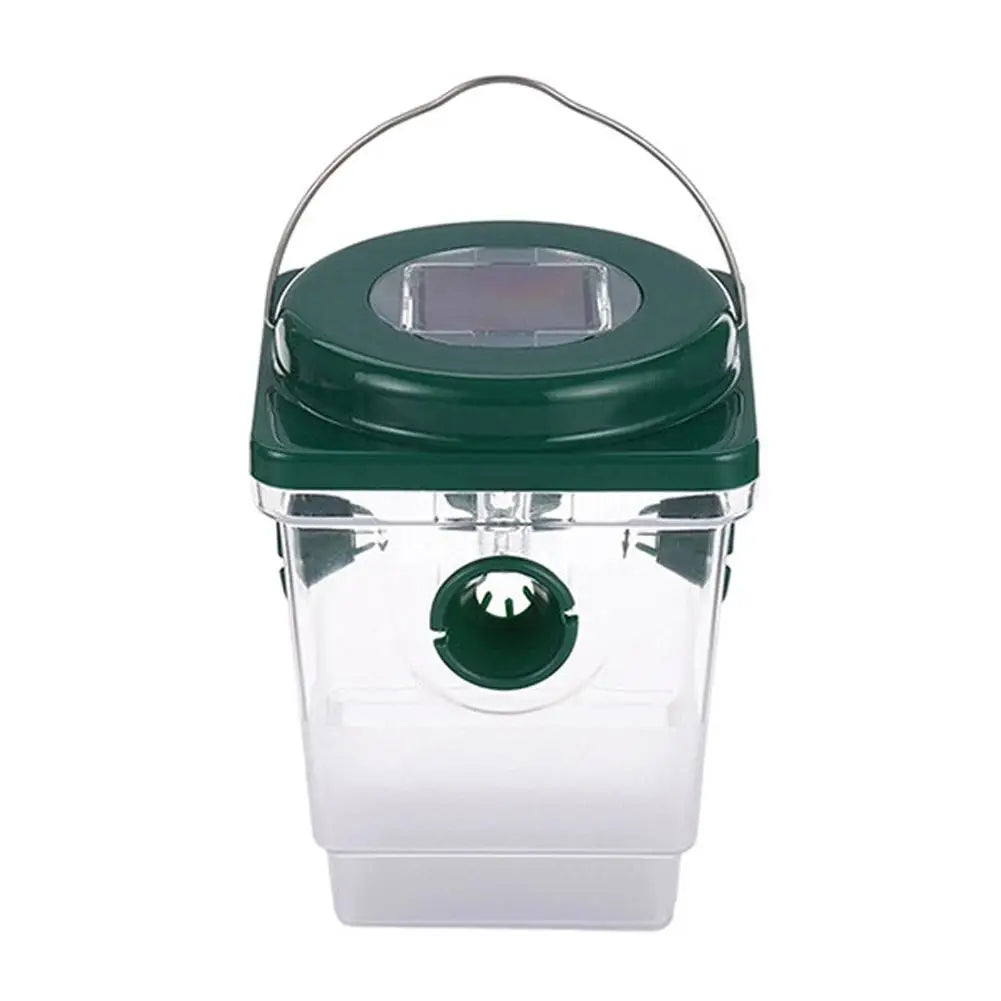 Solar Wasp & Hornet Trap – Reusable Hanging Insect Catcher