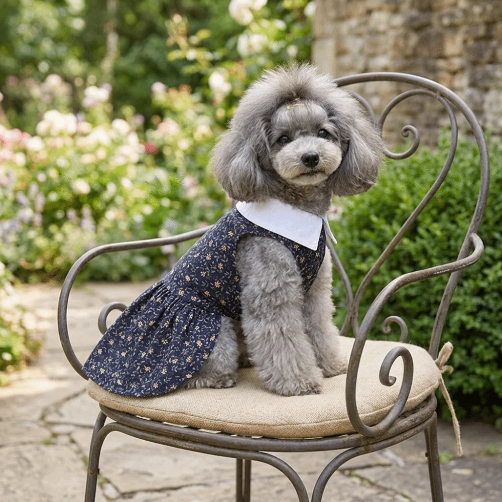 Floral Pet Dress – Breathable Lightweight Dog & Cat Skirt