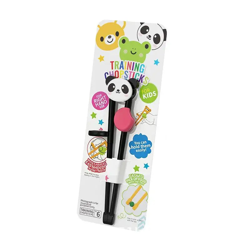 Kids Training Chopsticks – BPA-Free Cartoon Animal Non-Slip