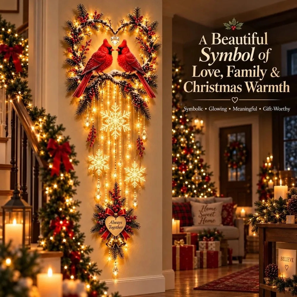 Lighted Nativity Scene Wall Décor – Warm White LED 60cm