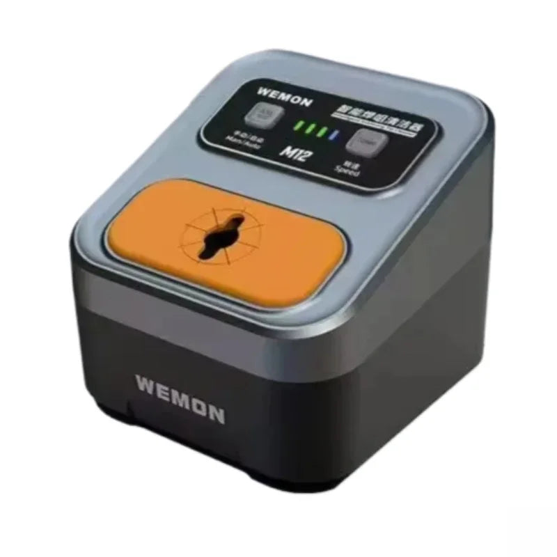 WEMON M12 Auto Soldering Tip Cleaner – IR Sensor Brass Brush