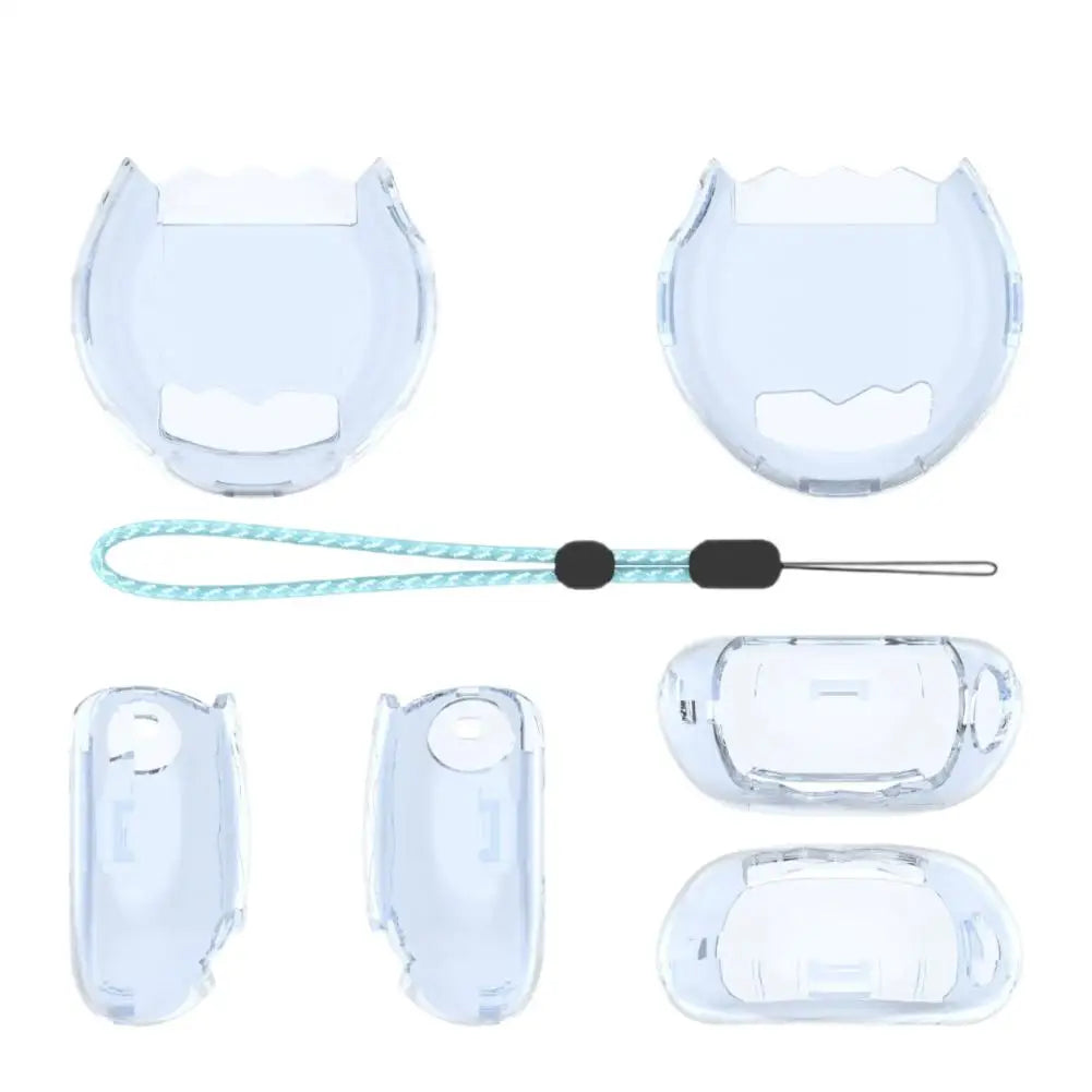 Tamagotchi Paradise Clear Protective Case with Lanyard | PC Cover