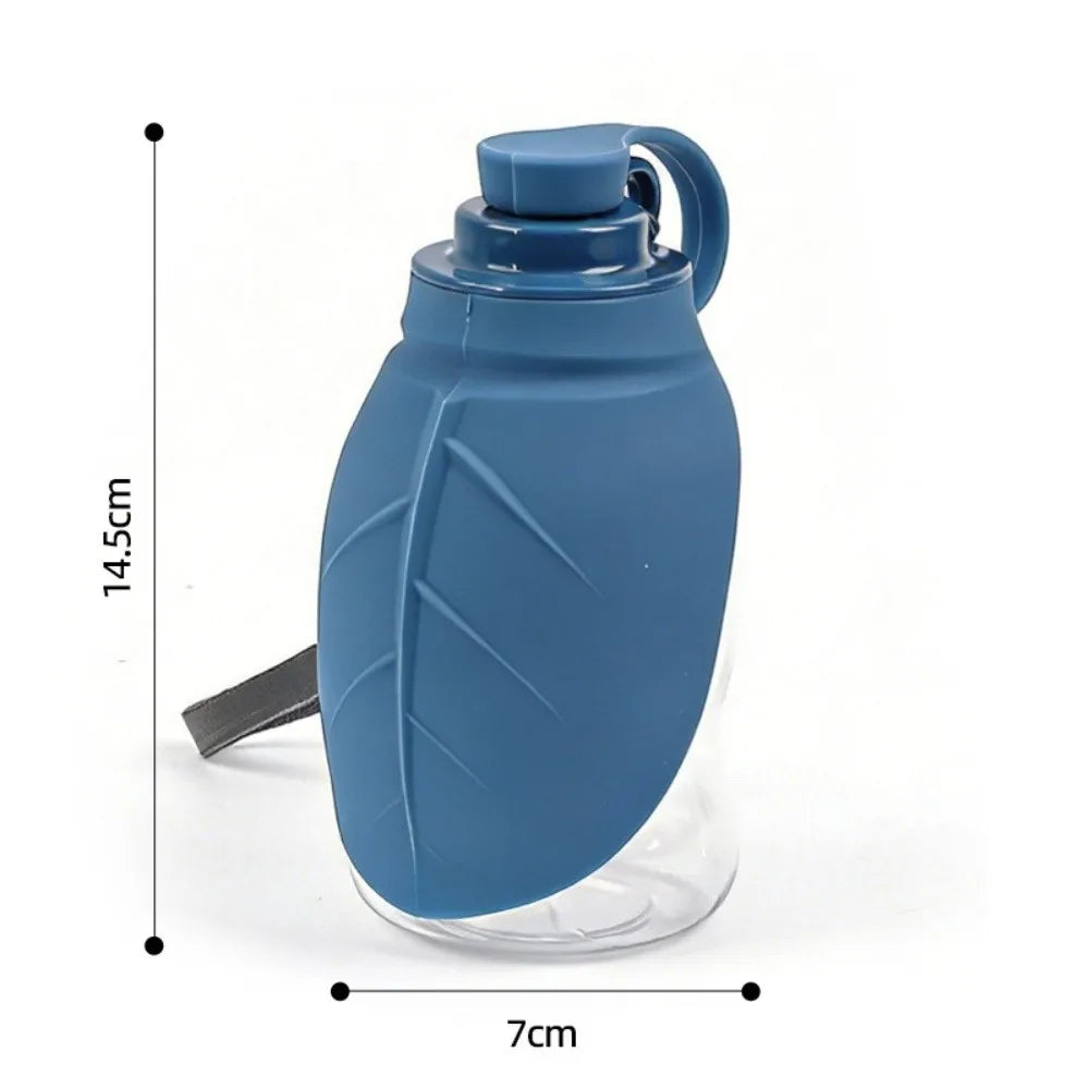 SAMMY 2-in-1 Foldable Dog Water Bottle 300ml – Travel Pet Cup