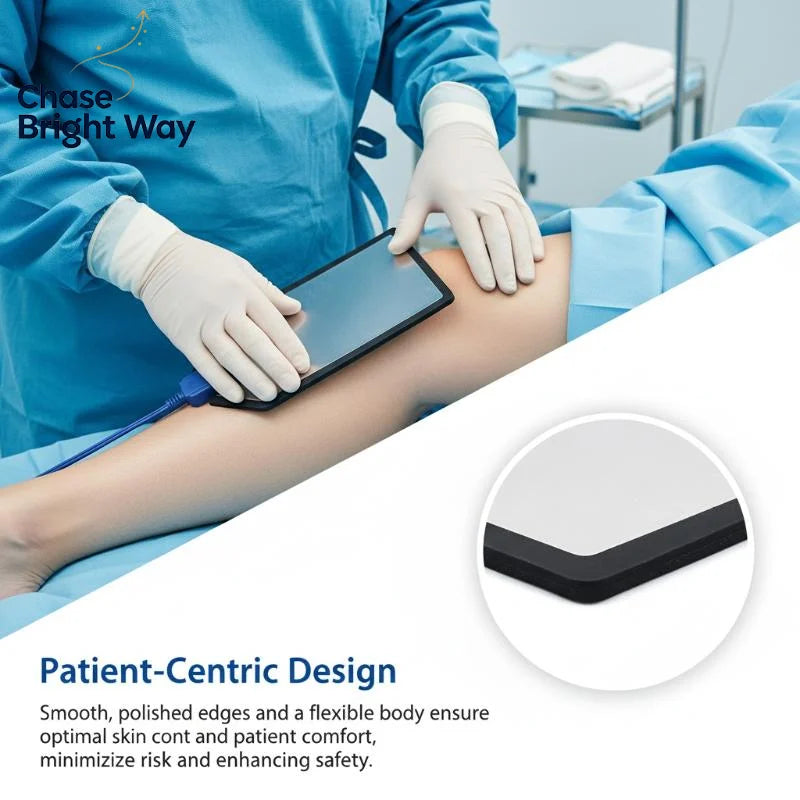 Reusable Neutral Electrode Plate for ESU Electrocautery Units