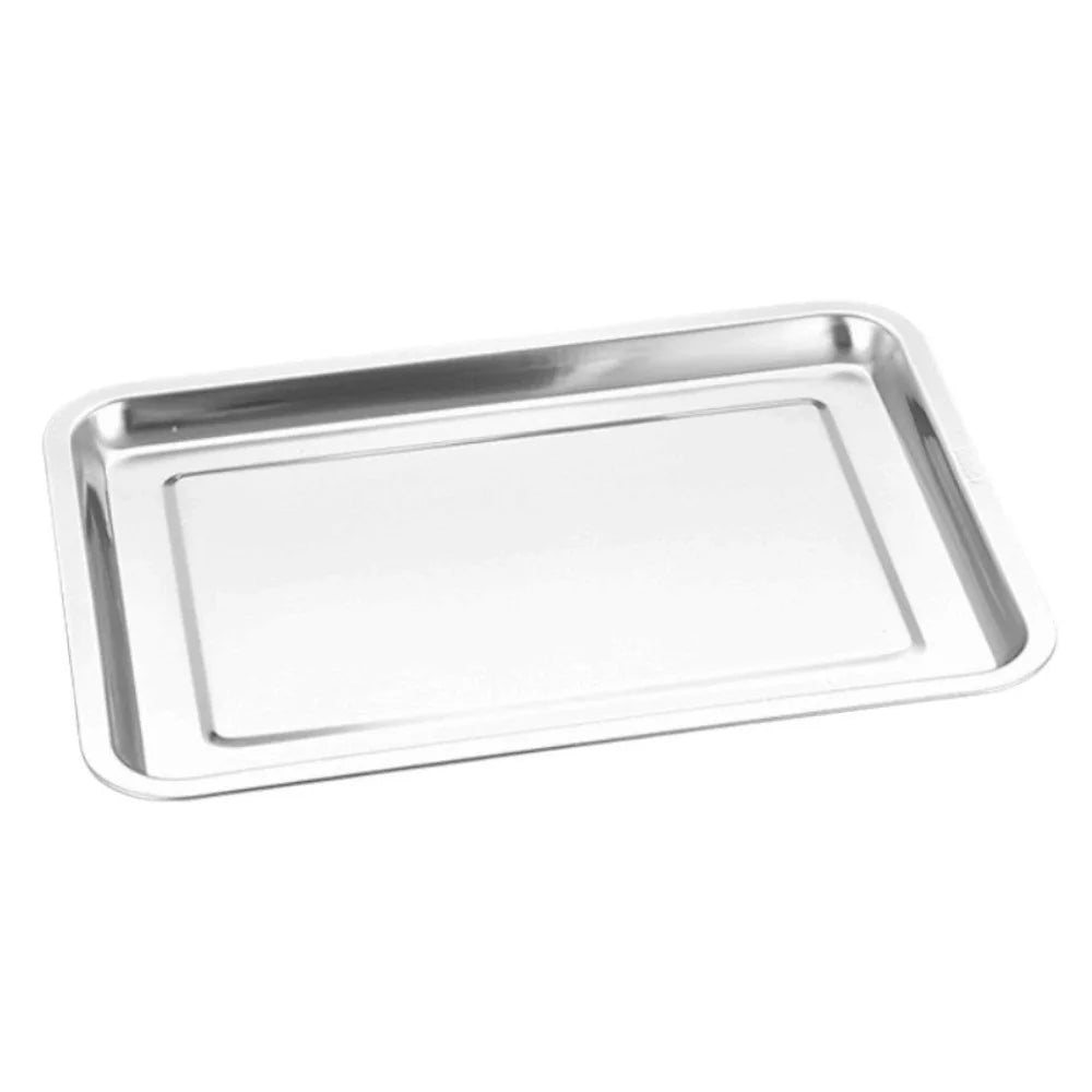 304 Stainless Steel Square Tray – Warp-Resistant Serving Pan
