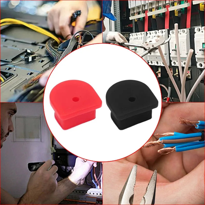 Silicone Dust Plugs for 50A Anderson Connectors – Red & Black