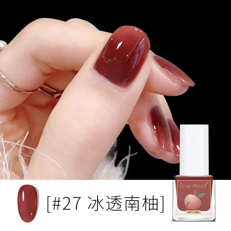 Handaiyan 8ml Water-Based Peel-Off Nail Polish | Quick Dry