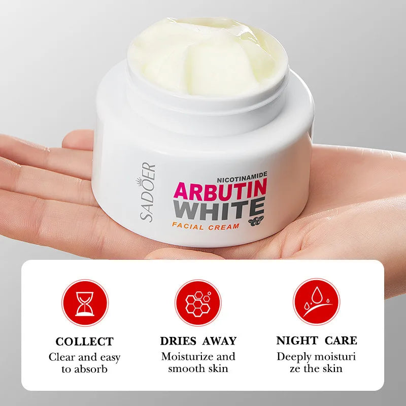 SADOER Nicotinamide Arbutin Brightening Face Cream | Dark Spot