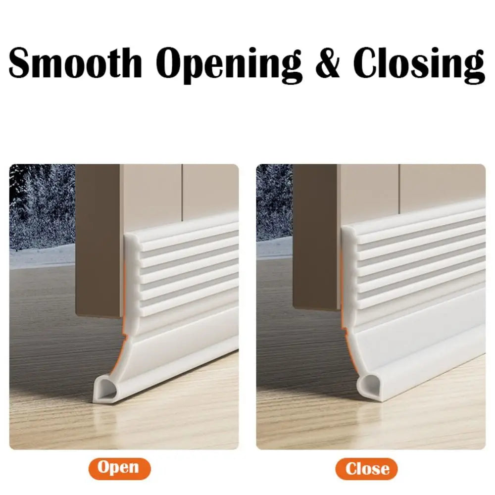 TPE Door Bottom Seal Strip – Draft & Insect Blocker 100cm
