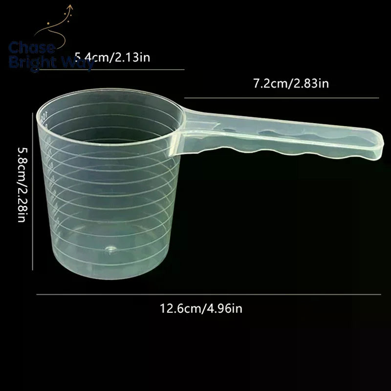 Transparent Pet Measuring Spoon with Scale – 50g/100ml