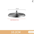 Stainless Steel Mug Cover with Handle | 5 Sizes, Dust-Free
