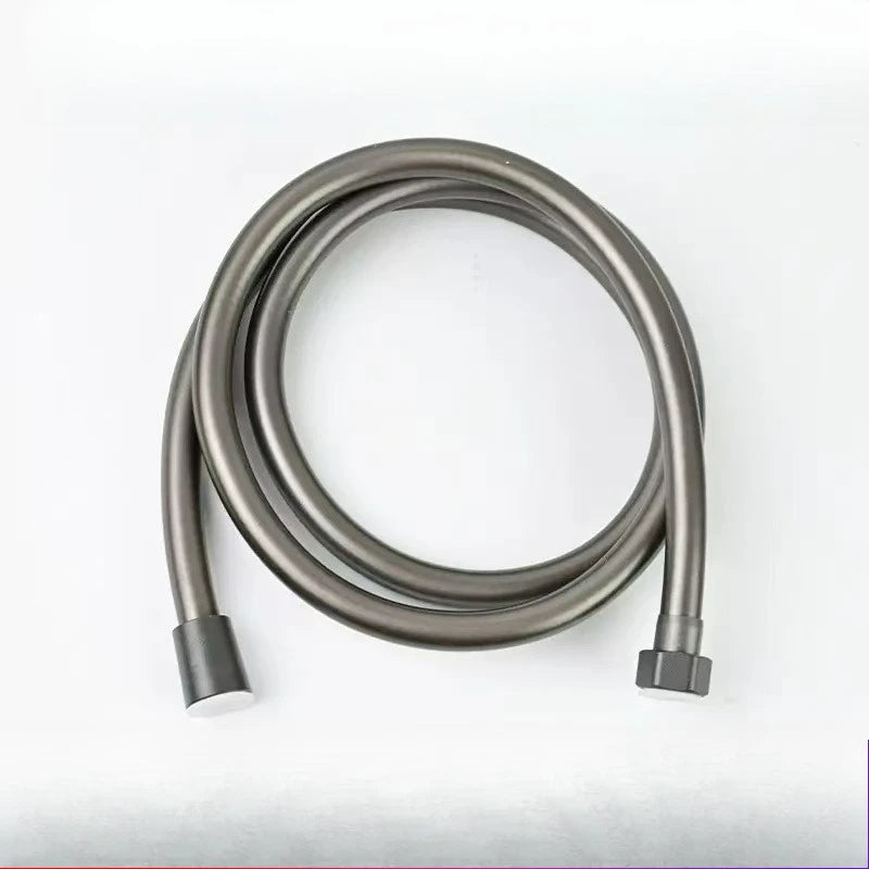 Super Soft Silicone Shower Hose – Anti-Twist Gun Metal 1–2m