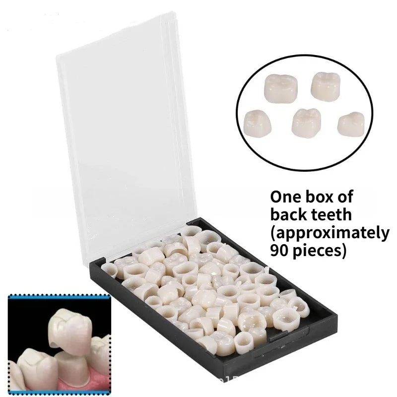 Temporary Tooth Crown Kit – Front & Back Teeth Veneers