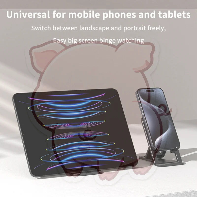 Universal Foldable Phone Stand – Adjustable Desktop Holder