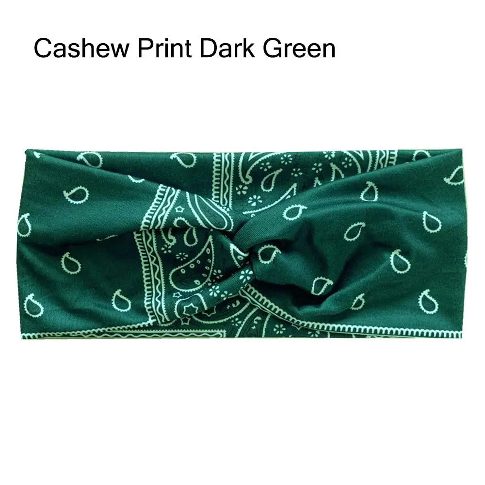 Women's Stretchy Twisted Headband – Non-Slip Yoga Sport Wrap