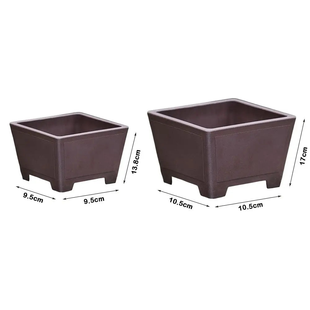 Imitation Purple Clay Flower Pot – DIY Succulent Planter