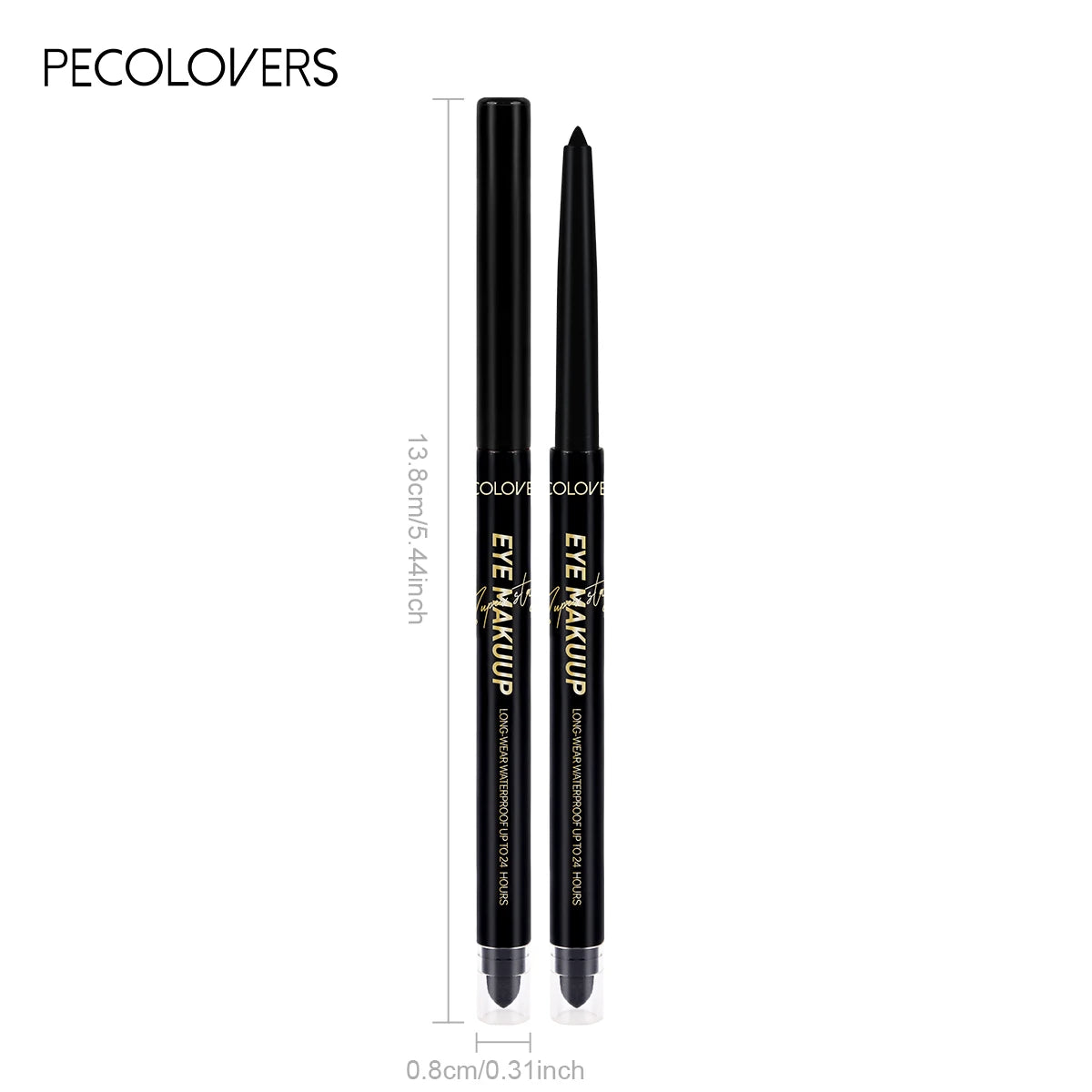 Waterproof Gel Eyeliner & Eyeshadow Pencil – Matte, Long-Lasting