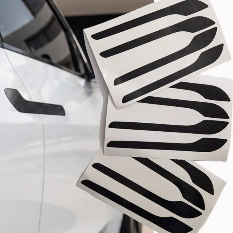 Tesla Model 3/Y Door Handle Protective Film – 4-Piece PVC
