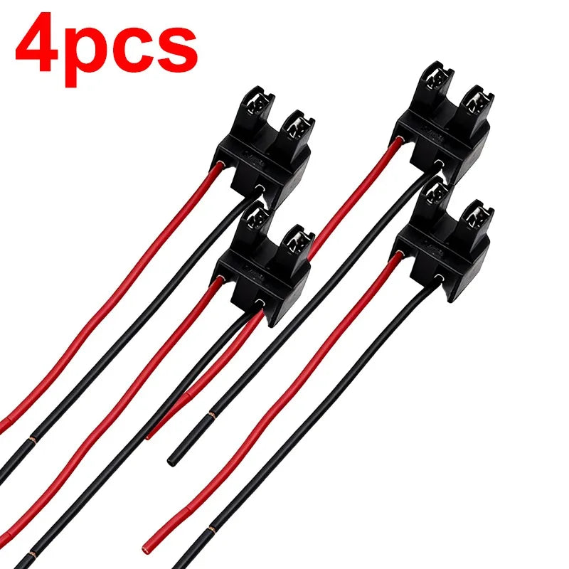H7 LED Headlight Socket Adapter – Heat-Resistant Wiring Harness