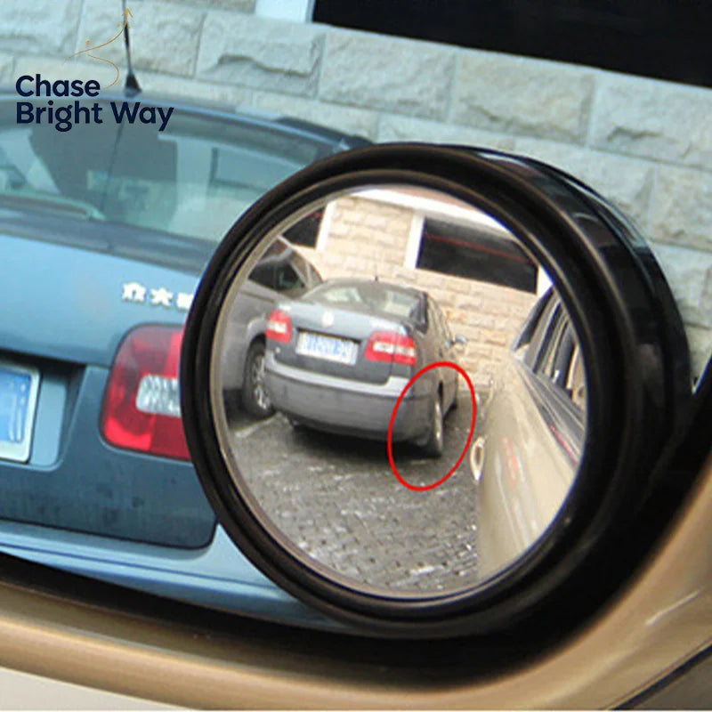 Wide-Angle Convex Car Rearview Mirror – 2 Pack | 3R-036