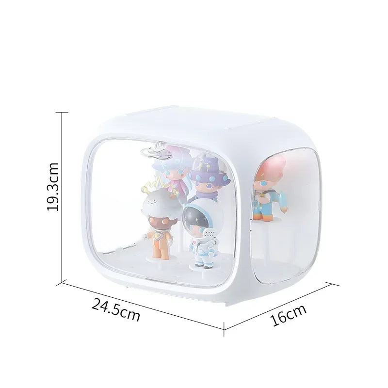Wall Mounted Acrylic Display Case – Dustproof Figure Showcase