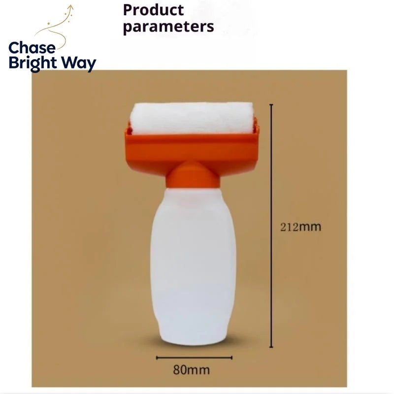 Reusable 4-Inch Paint Roller Touch-Up Tool – 350ml HDPE Bottle