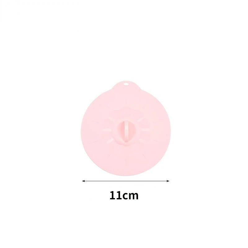 Universal Silicone Spill Stopper Lid – Reusable Pot & Bowl Cover