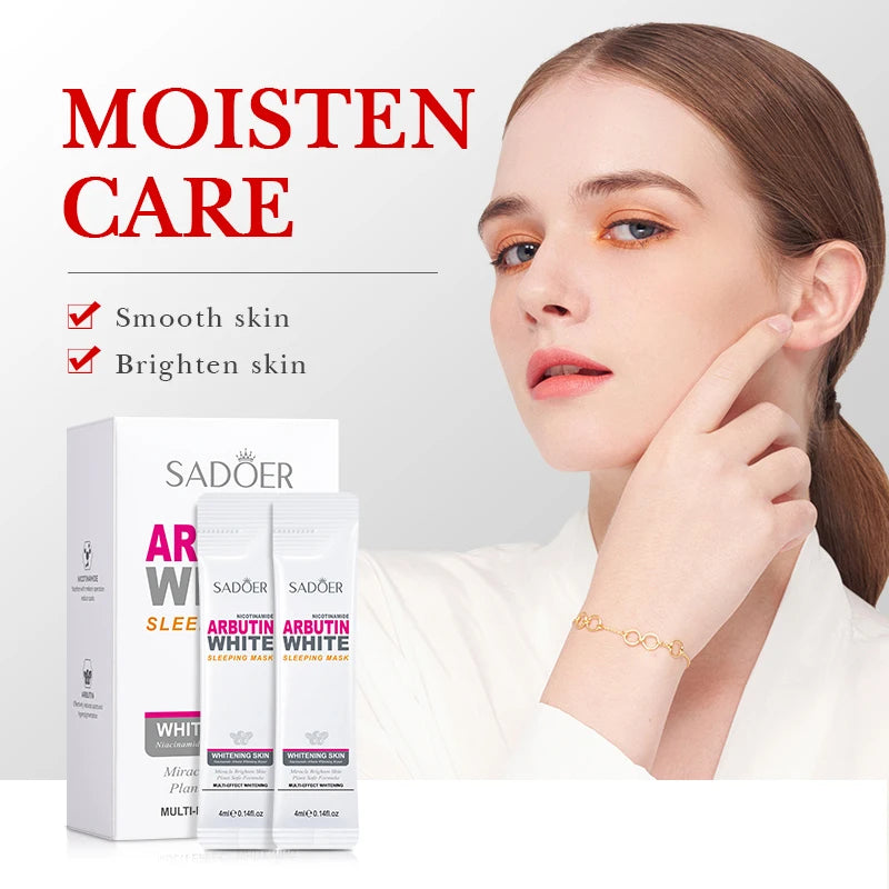 SADOER Sleeping Facial Mask – Hydrating & Brightening 20 pcs