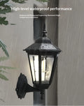 Solar Vintage Outdoor Wall Light | Motion Sensor & IP65 Waterproof
