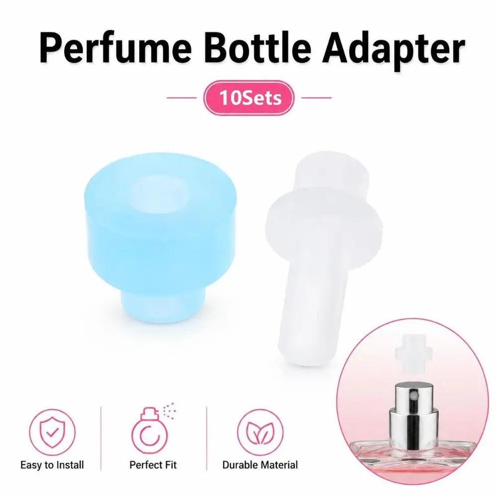 10-Pack Perfume Bottle Transfer Adapter – Leakproof BPA Free