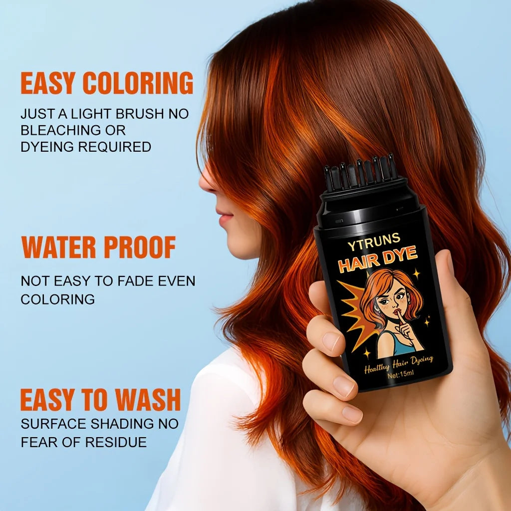 Temporary Hair Color Brush – Easy Streak Highlights