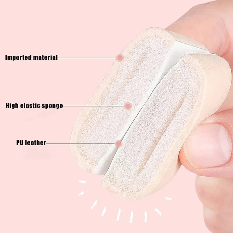 Makeup Sponge Puff Set – Round, Square & Triangle Shapes