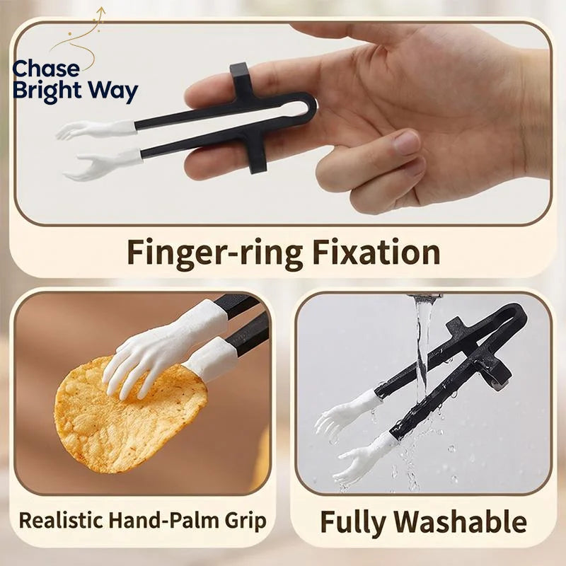 Finger Snack Chopsticks – Food-Grade No-Mess Finger Guards