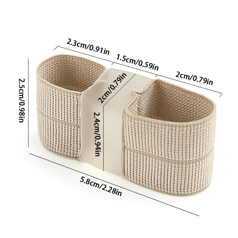 Silicone Toe Separator & Spreader – Bunion Corrector 2/4 Pack