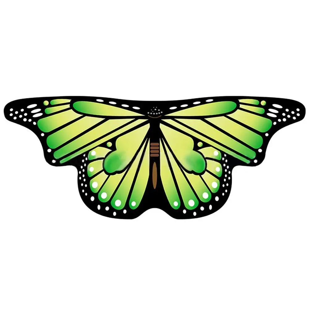 Kids Butterfly Wings Cape – Chiffon Costume Shawl for Parties