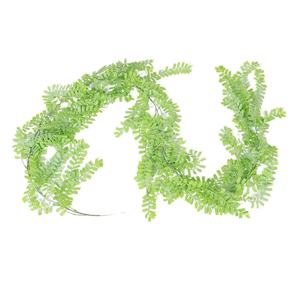 Extra Long Artificial Fern Vine Garland – Wall Hanging Décor