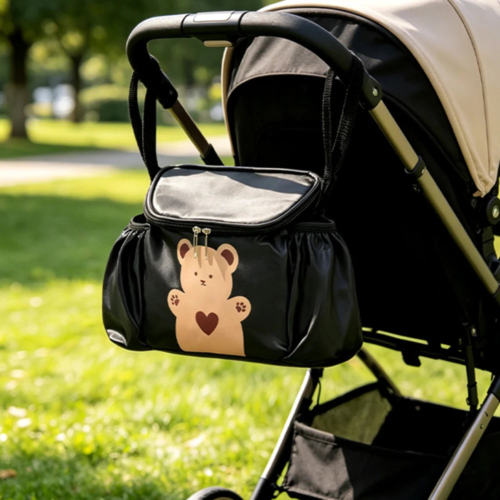 Waterproof Bear Pattern Handlebar Bag – Bike & Scooter