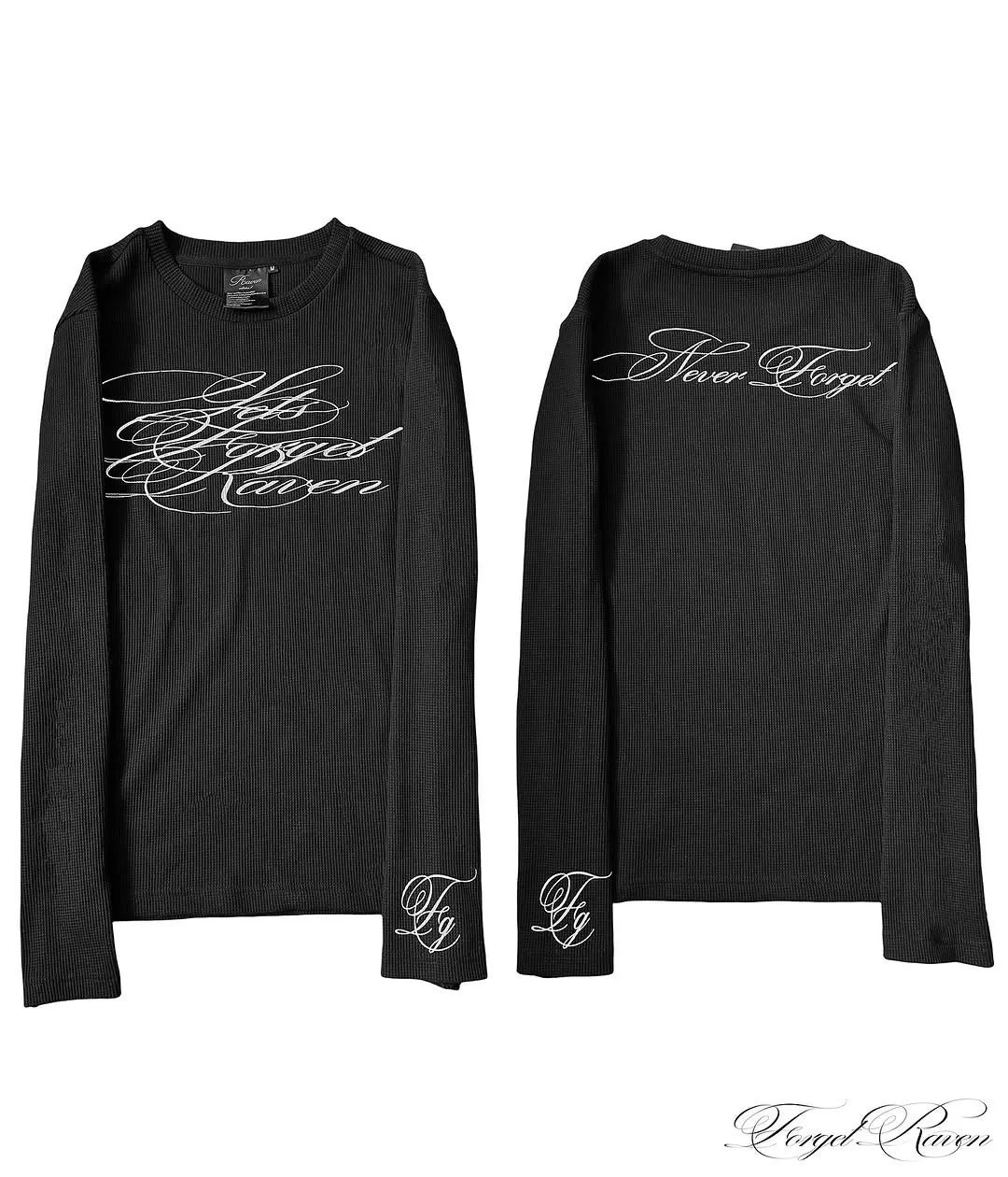 Y2K Graphic Long Sleeve T-Shirt – Retro Gothic Streetwear Tee