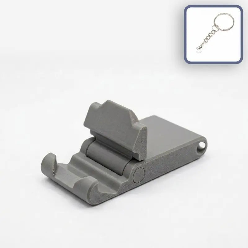Portable Keychain Phone Stand – Mini Foldable Mobile Holder