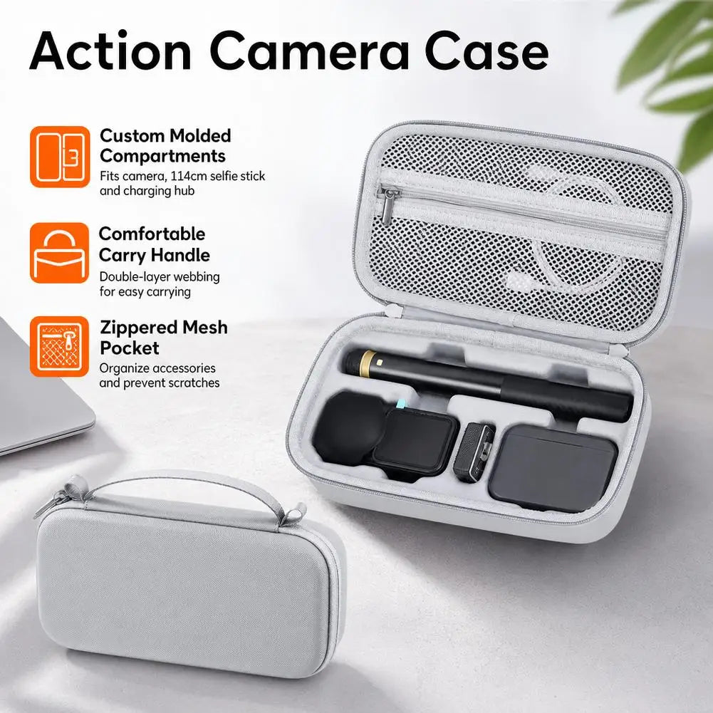 Insta360 X6 Hard Shell Carrying Case | Travel Storage Bag