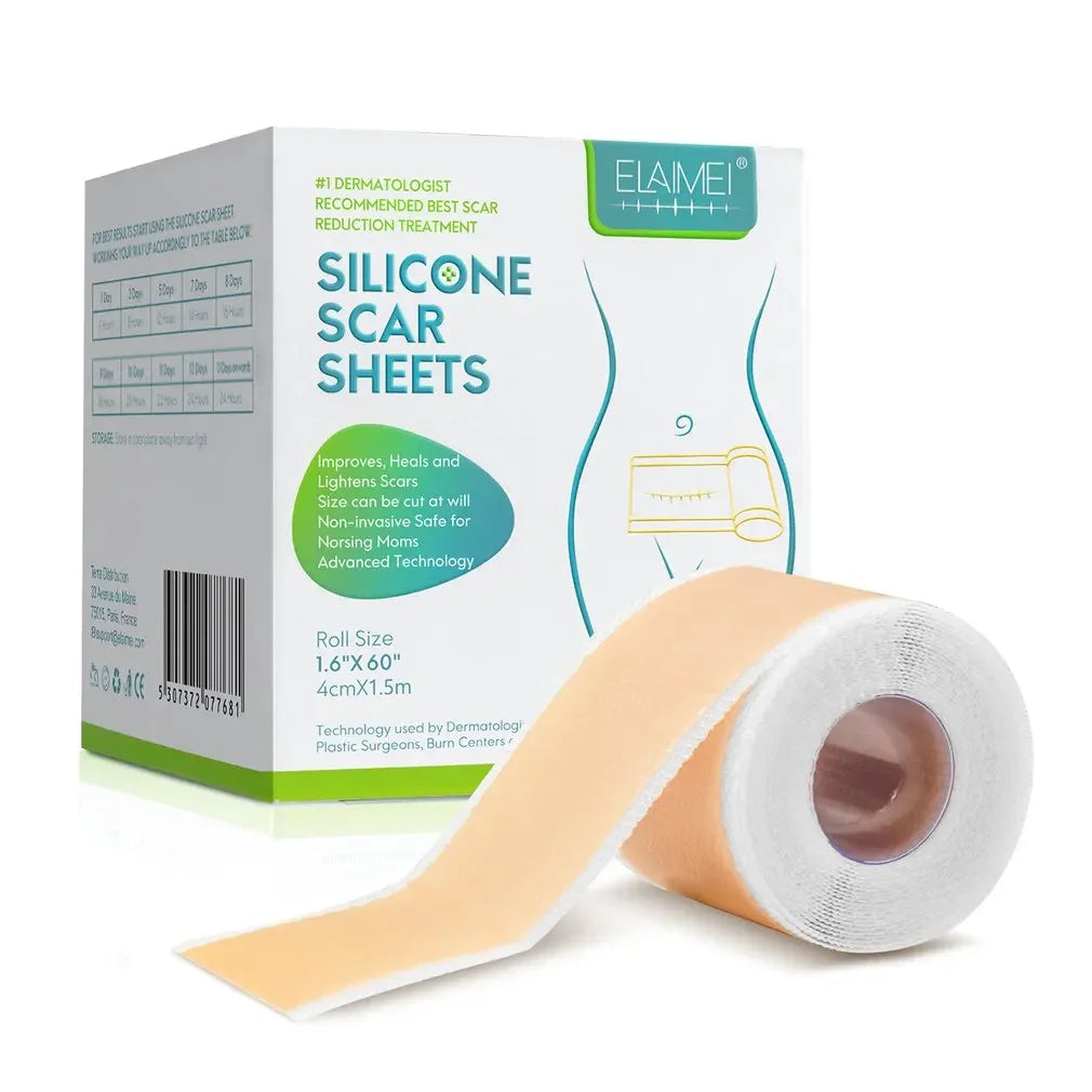 Silicone Scar Cover Tape 4cm×150cm – Reusable Skin Sheets