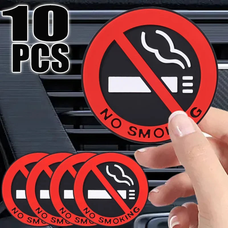 No Smoking Sign Sticker – Car Interior & Home Wall Decal