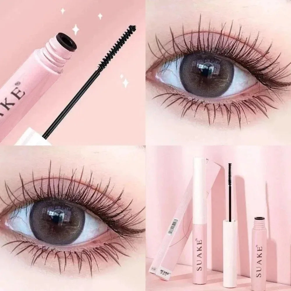 Ultra-Fine Brush Mascara – Waterproof Lengthening & Curling