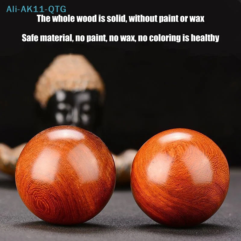 Rosewood Baoding Balls – Chinese Hand Massage Exercise Set