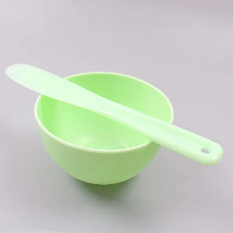 Silicone Face Mask Mixing Bowl Kit – Brush, Spatula & Spoon