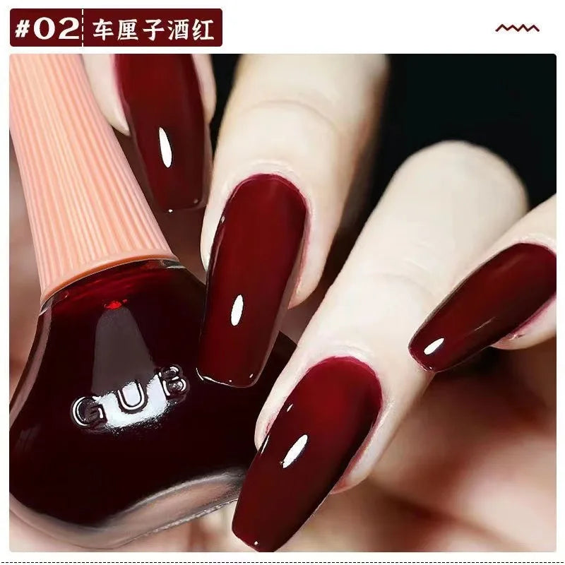 SAMMY 12ml Oil-Based Nail Polish – Quick Dry, 45 Colors