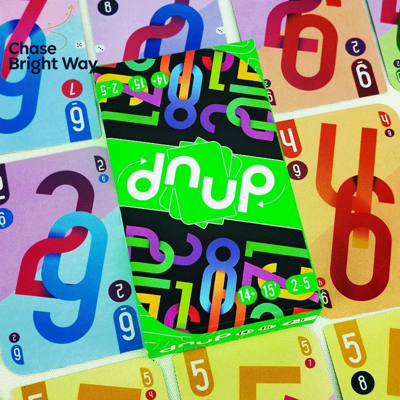 Dnup Strategy Card Game – 2–5 Players, Family Party Game